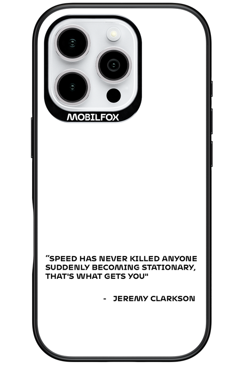 Speed Philosophy 2.0 - Apple iPhone 16 Pro