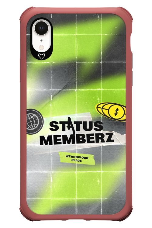 Status Memberz - Apple iPhone XR