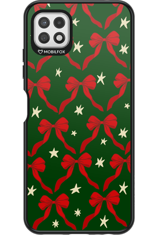 Bow & Stars (Green) - Samsung Galaxy A22 5G