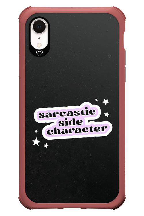 Sarcastic Black - Apple iPhone XR
