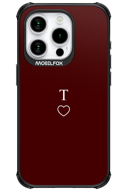 T Burgundia 2.0 - Apple iPhone 15 Pro