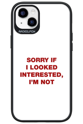 I'm not - Apple iPhone 14 Plus