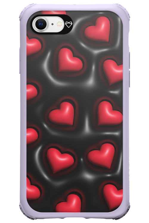 Hearts in love - Apple iPhone 7