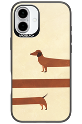 Stretchy Dog - Apple iPhone 16 Plus