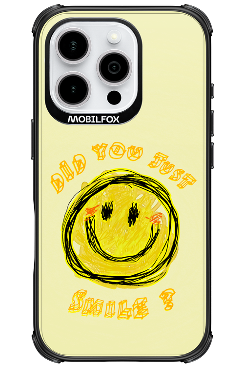 Crayon Smiley - Apple iPhone 16 Pro