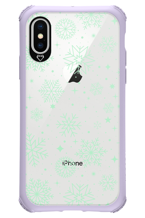 Tiffany's Snowflakes - Apple iPhone X