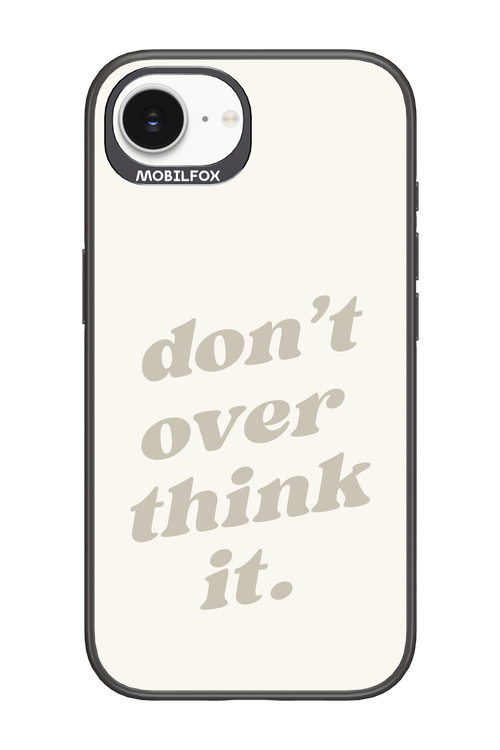 No OverThink - Apple iPhone 16e