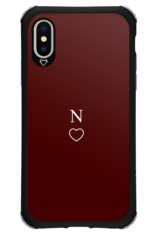 N Burgundia 2.0 - Apple iPhone X