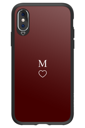 M Burgundia 2.0 - Apple iPhone X