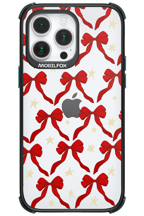 Bow & Stars (Transparent) - Apple iPhone 14 Pro Max