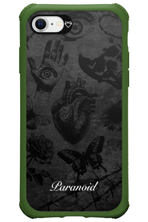 Paranoid (Black) - Apple iPhone SE 2020