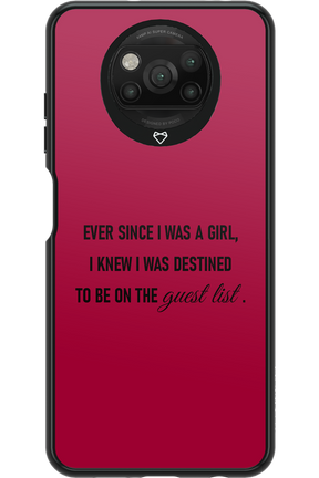 Guest List - Xiaomi Poco X3 Pro