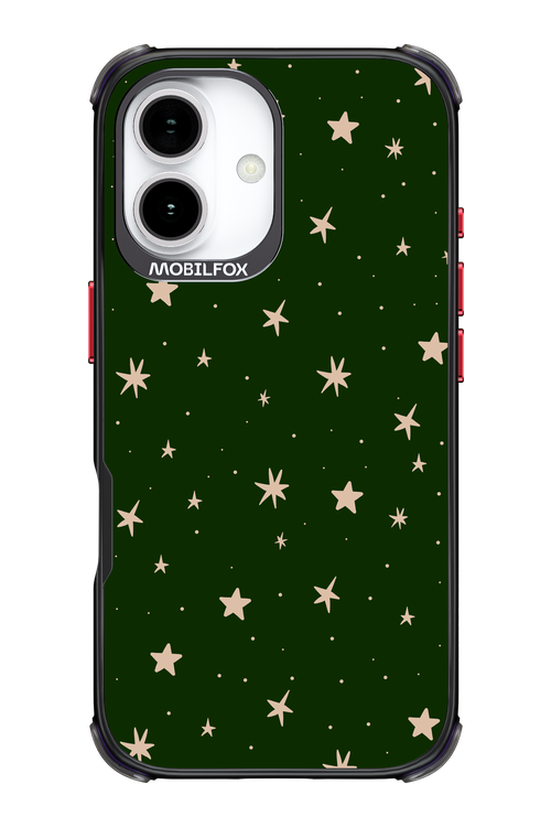 Forest Green Stars - Apple iPhone 17