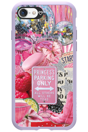 PINK PRINCESS - Apple iPhone 8