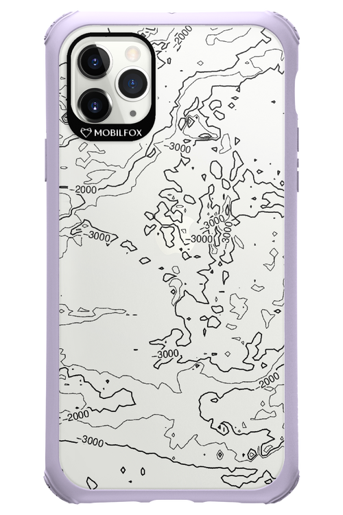 Contour Map - Apple iPhone 11 Pro Max
