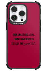 Guest List - Apple iPhone 14 Pro