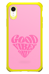 Good Vibes Heart - Apple iPhone XR