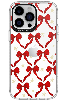 Bow & Stars (Transparent) - Apple iPhone 14 Pro Max