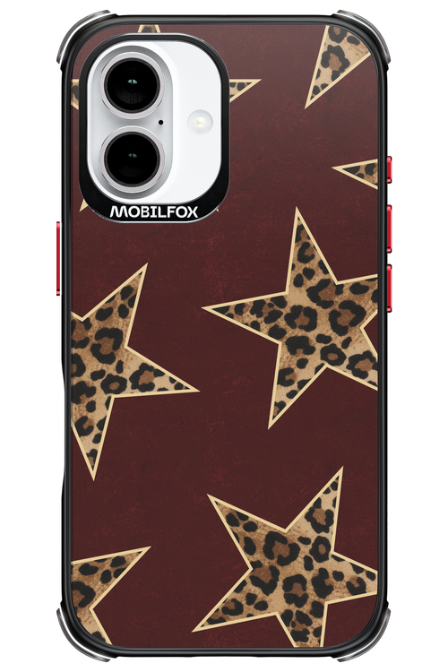 Wild Stars Burgundy - Apple iPhone 16