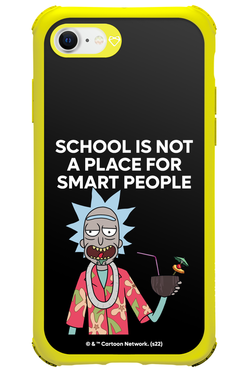 School is not for smart people - Apple iPhone SE 2020