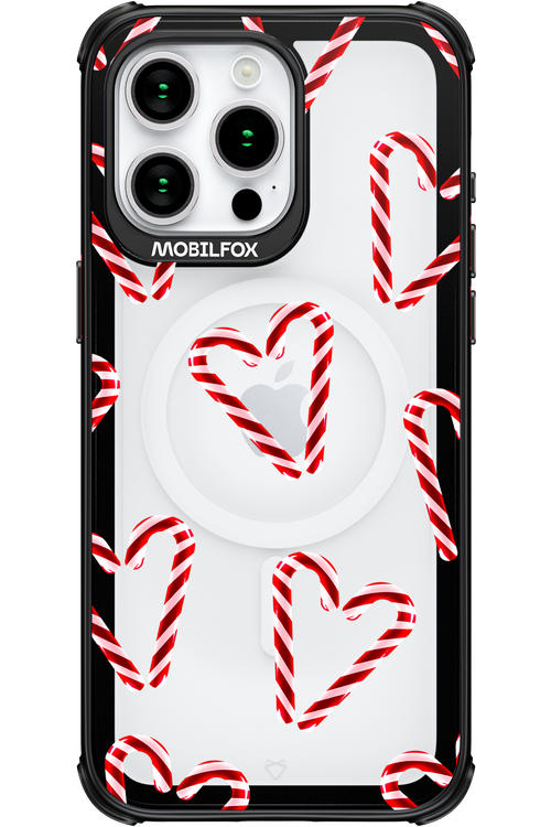 Candy Cane Hearts - Apple iPhone 15 Pro Max