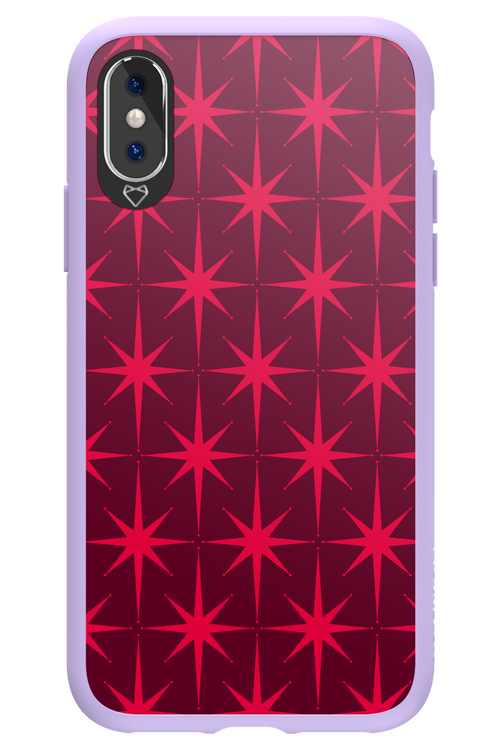 Burgundy Starss - Apple iPhone XS