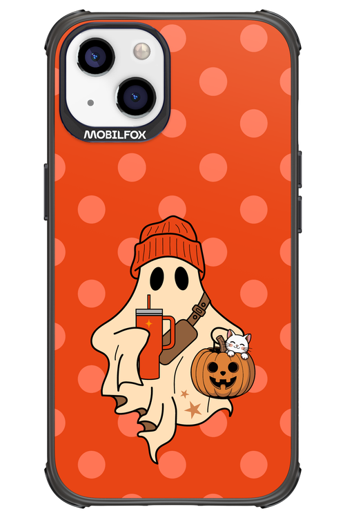 Ghost Girl (Orange) - Apple iPhone 13