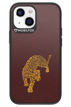 Burgundy Leopard - Apple iPhone 13 Mini