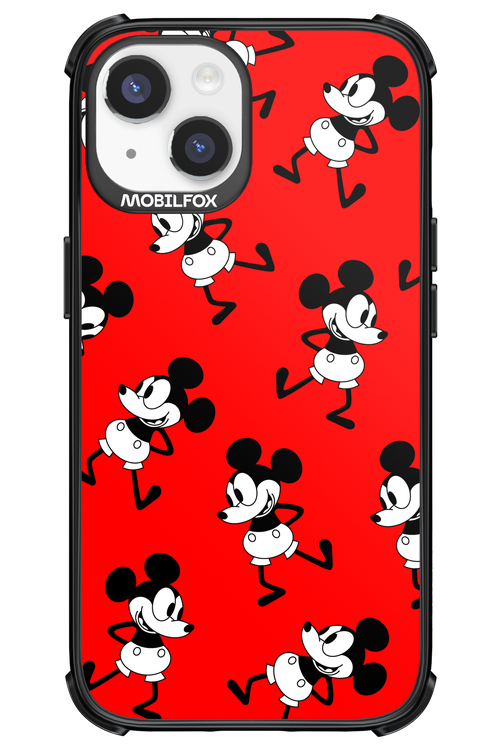 Iconic Mouse (red pattern) - Apple iPhone 14