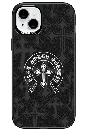 Dark Souls Society (Leather) - Apple iPhone 14 Plus