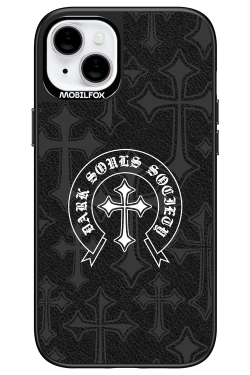 Dark Souls Society (Leather) - Apple iPhone 14 Plus