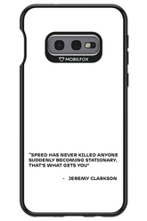 Speed Philosophy - Samsung Galaxy S10e