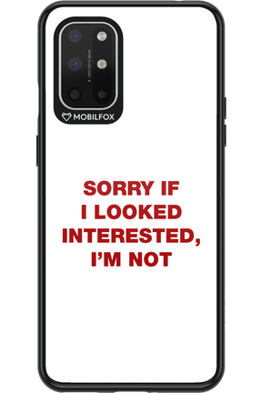 I'm not - OnePlus 8T