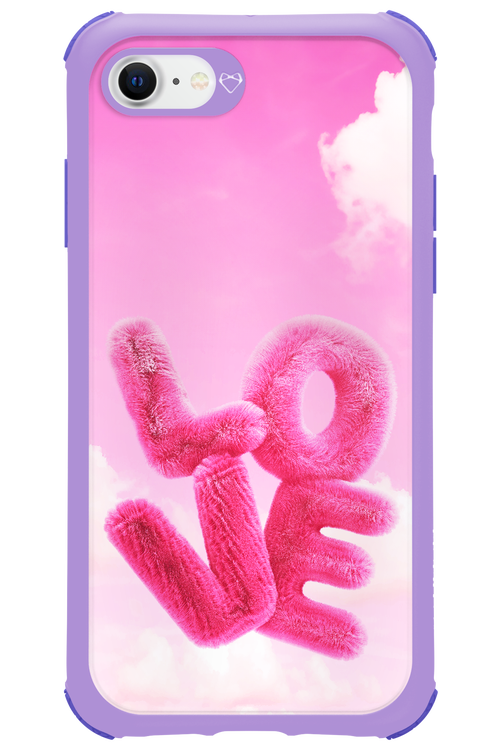 Pinky Love Clouds - Apple iPhone 7