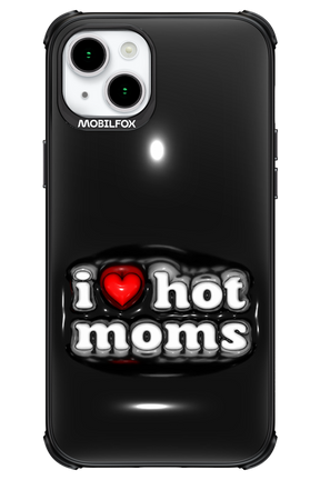 I love hot moms puffer - Apple iPhone 15 Plus