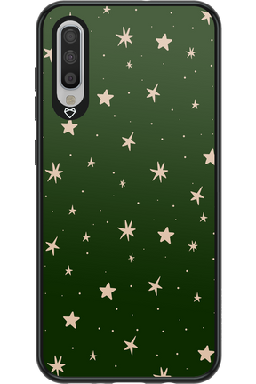 Forest Green Stars - Samsung Galaxy A70