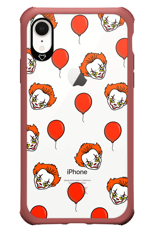 Mystery Clown (Transparent) - Apple iPhone XR