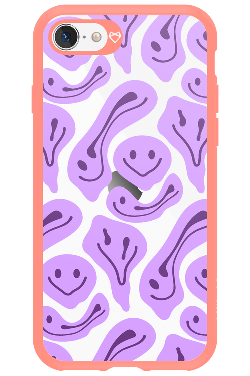 Fluid Smiley Purple - Apple iPhone SE 2020