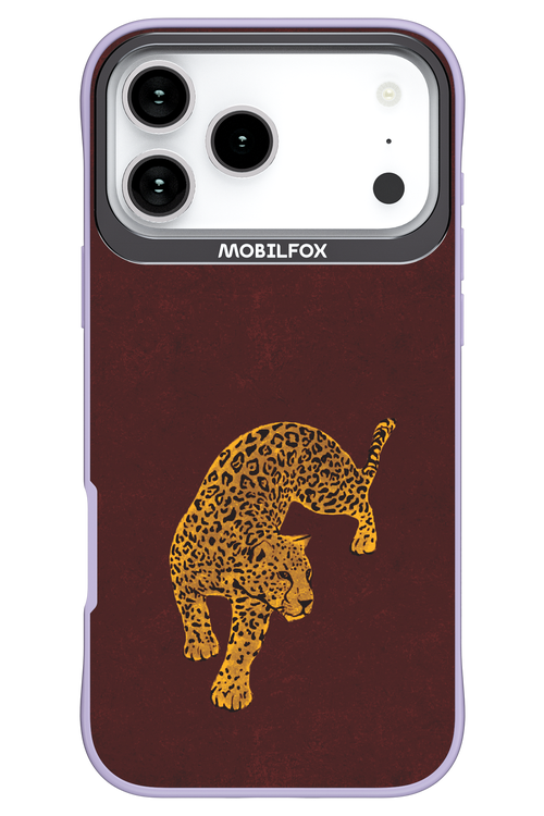 Burgundy Leopard - Apple iPhone 17 Pro Max