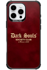 Dark Souls (Burgundy) - Apple iPhone 16 Pro Max