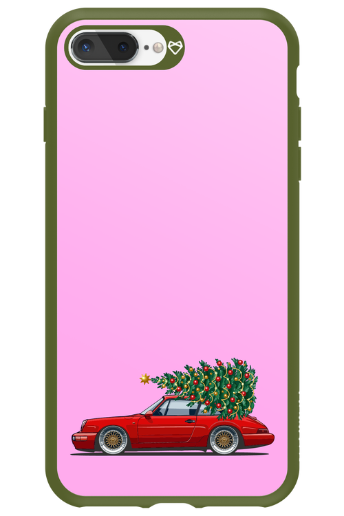 XMAS Car Pink - Apple iPhone 7 Plus