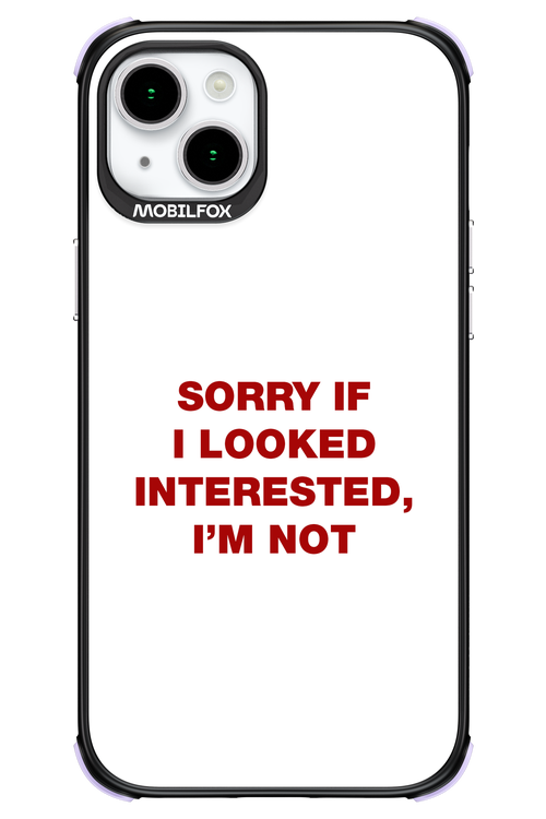 I'm not - Apple iPhone 15 Plus