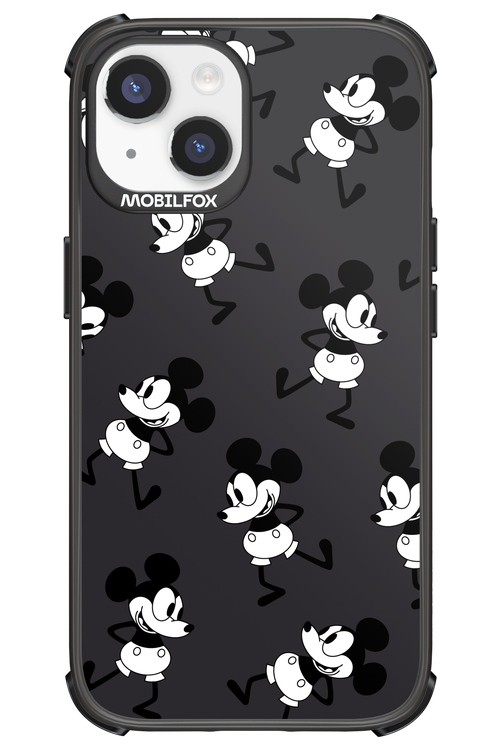 Iconic Mouse (antracite pattern) - Apple iPhone 14