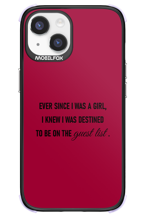 Guest List - Apple iPhone 14