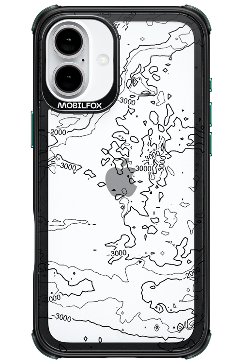 Contour Map 2.0 - Apple iPhone 16 Plus