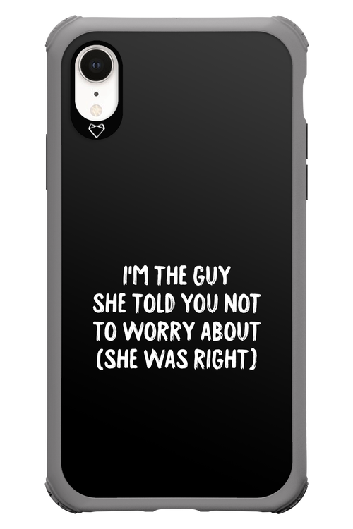 She was right - Apple iPhone XR