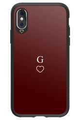 G Burgundia 2.0 - Apple iPhone X