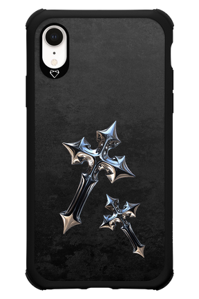 Chrome Crosses - Apple iPhone XR