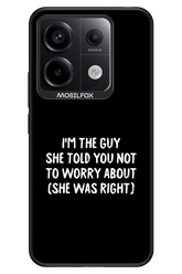 She was right 2.0 - Xiaomi Redmi Note 13 Pro 5G