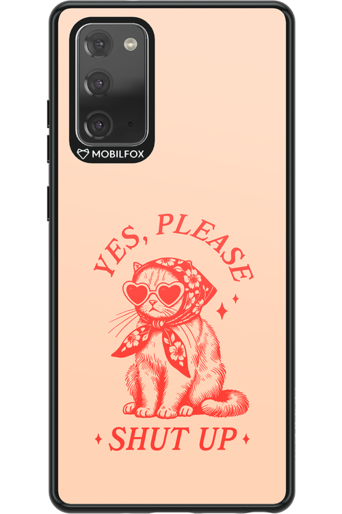 Shut upp - Samsung Galaxy Note 20